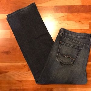 7 For All Mankind Relaxed Fit Jeans Size 38